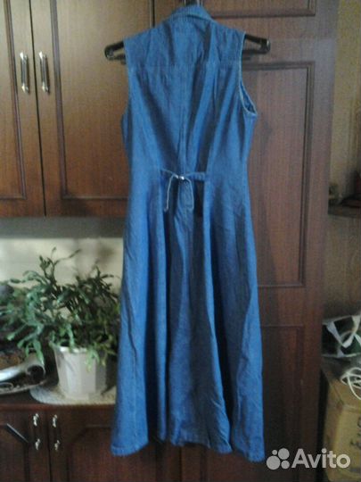 Сарафан джинсовый