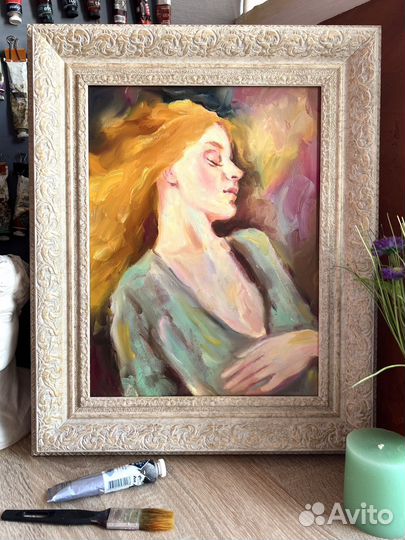 Картина маслом Умиротворение, 30/40 см