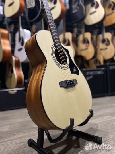 Tyma TG-1 акустическая гитара с чехлом (Массив)