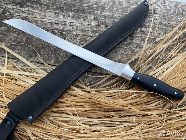 Нож для хамона сталь N690