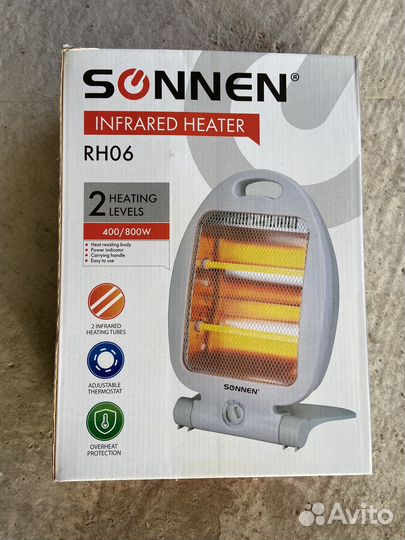 Инфракрасный обогреватель sonnen 400/800Вт
