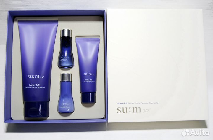 Su:m37 Набор для умывания Waterfull Amino Cleanser