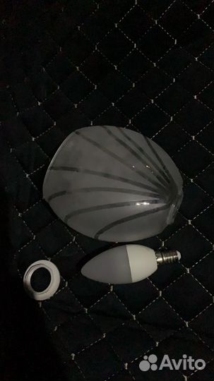 Плафоны на люстру 4шт