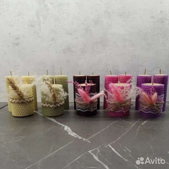 Свечи из вощины