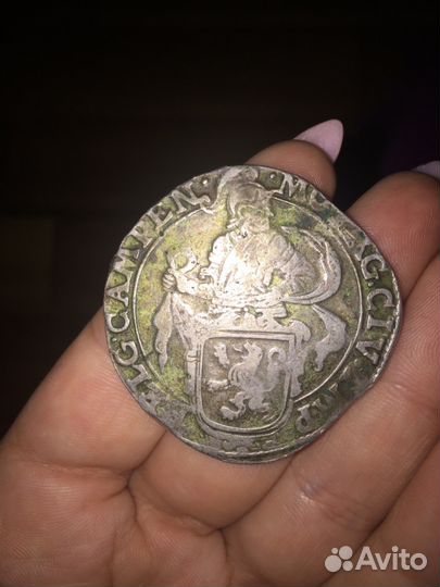 Монета талер 1667