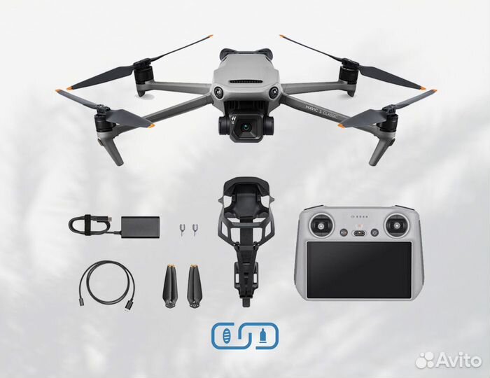 Квадрокоптер DJI Mavic 3 Classic RC дрон