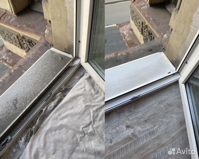 Мойка окон, витрин, лоджий, балконов