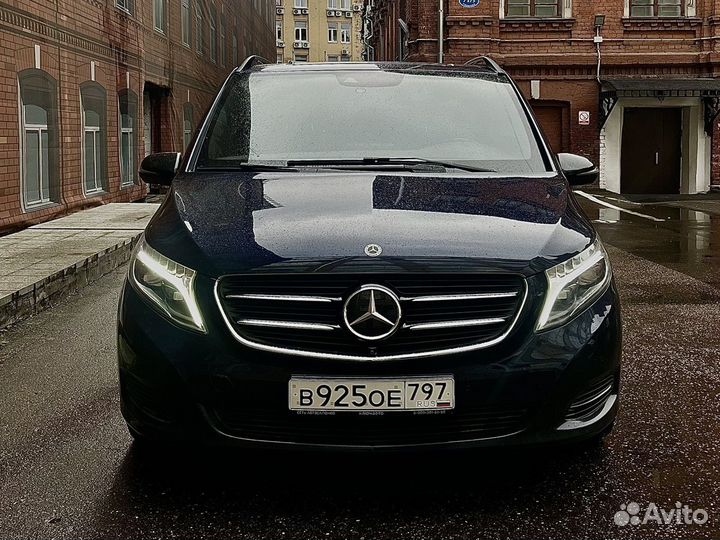 Аренда Минивэна Mercedes-Benz V class с Водителем