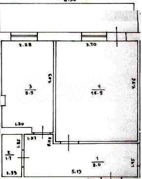 Аукцион: 1-к. квартира, 35,5 м², 1/3 эт.