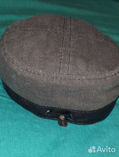 Кепка мужская коричневая р.58