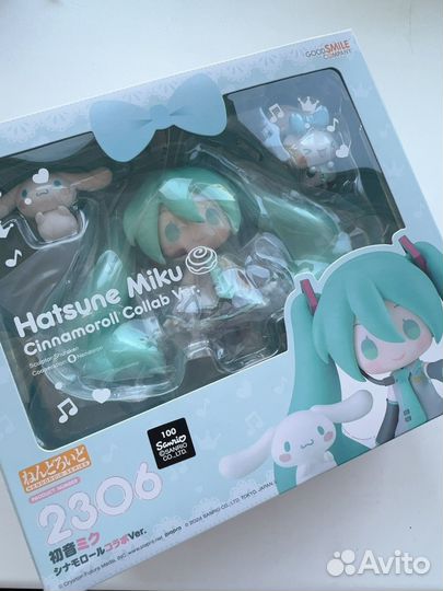 Аниме фигурка Nendoroid Hatsune Miku x Cinnamoroll