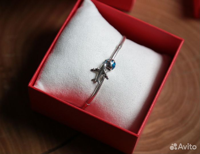 Шарм серебряный Sunlight