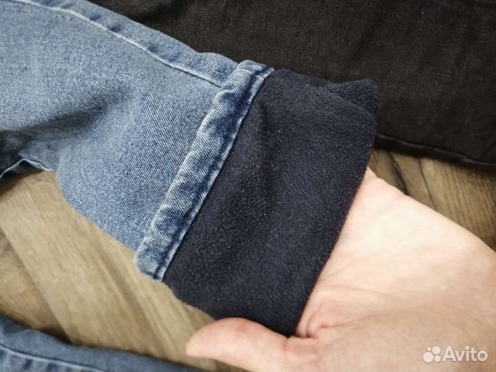 Джинсы на флиле sinsay