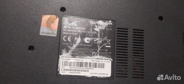 Ноутбук Packard Bell