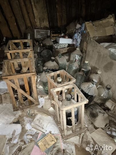 Бутыль стеклянная 20 литров