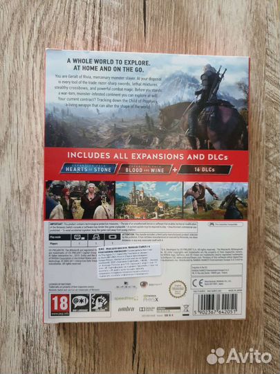 Ведьмак 3 полное издание nintendo switch