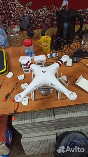 Квадрокоптер dji phantom 3 запчасти