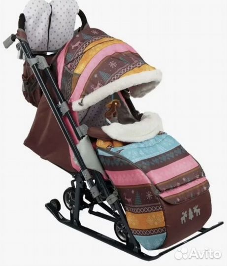 Коляска санки