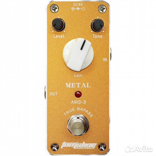 Педаль эффектов Tomsline AMD-3 Metal Distortion