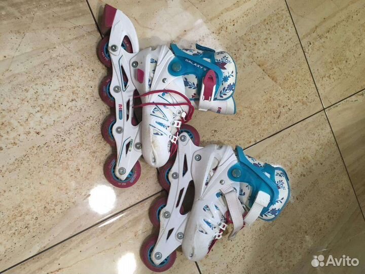 Роликовые коньки раздвижные 32-35