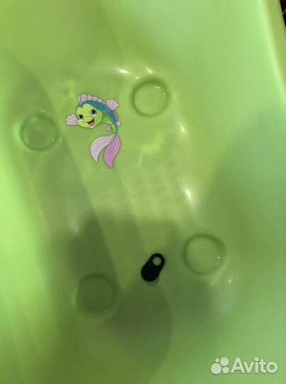 Ванночка с горкой для купания