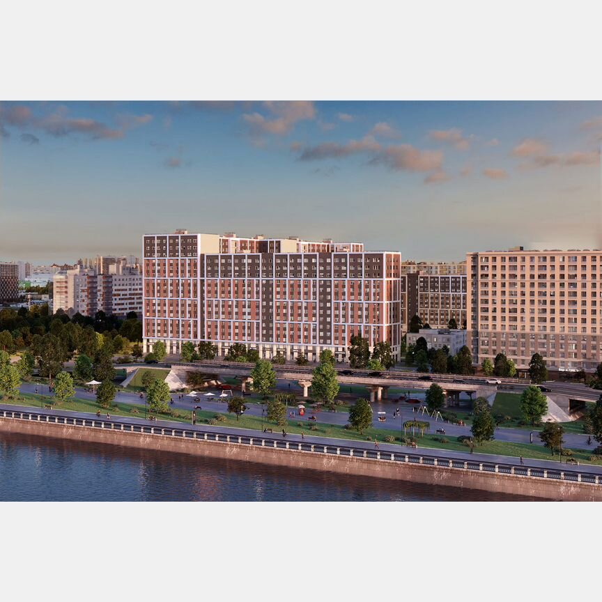 1-к. апартаменты, 36,2 м², 7/11 эт.