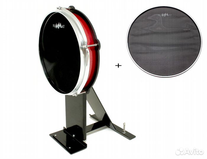 Электронный пэд бочки Rummat KX-10 (+доп. пластик)