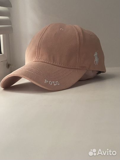 Кепка polo ralph lauren розовая