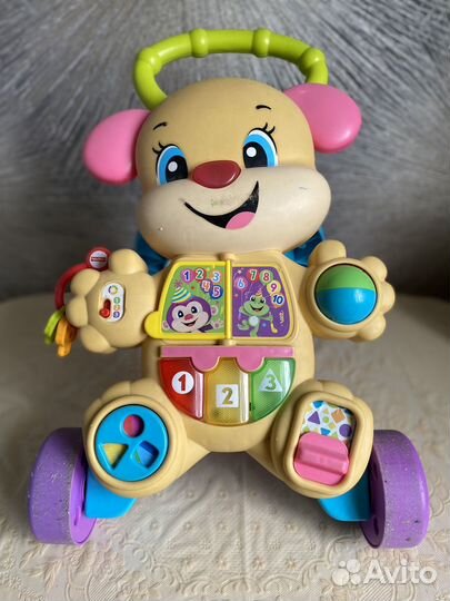 Ходунки толкалка детские fisher price