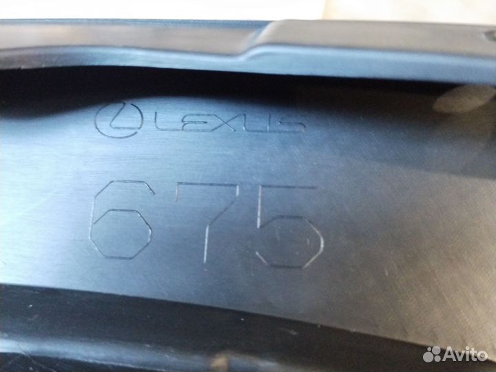 Молдинг переднего бампера Лексус рх 4 правый 19-23