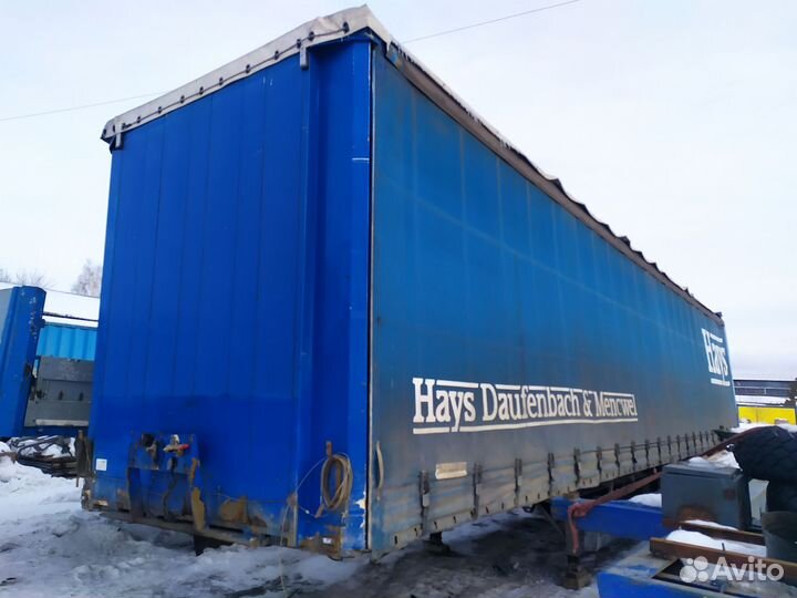 Полуприцеп шторный Krone SDP27, 2003