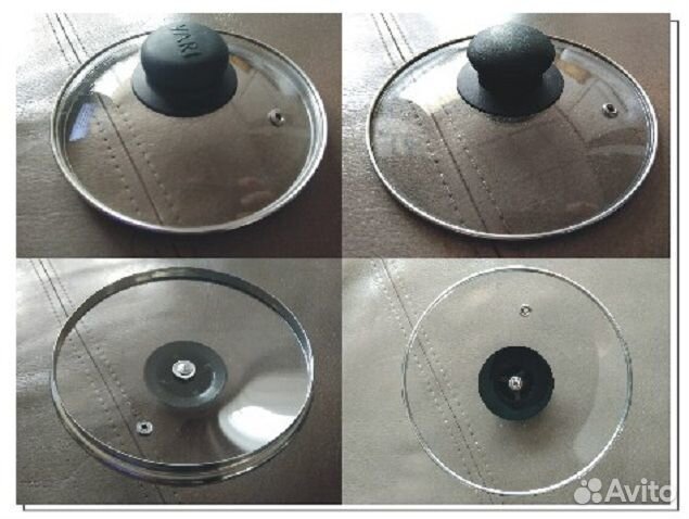Крышки стеклянные 16,18,20,21,22,24 см / кастрюли