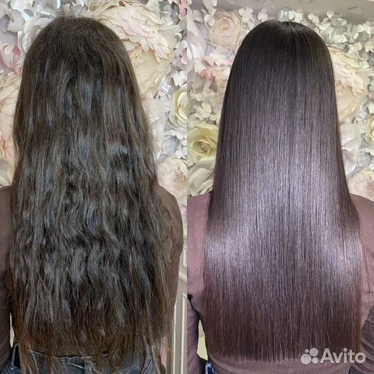 Кератиновое выпрямление, ботокс, нанопластика