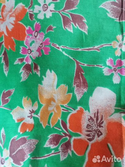 Отрез ткани хлопок СССР