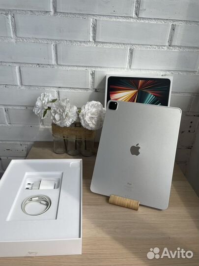 iPad Pro 12.9 M1 2021 256Gb Silver, Ростест