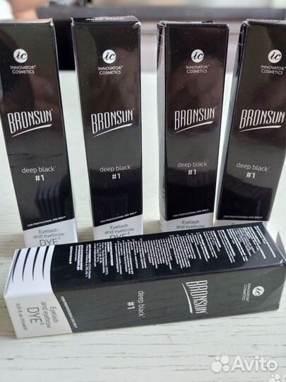 Краска гель для бровей и ресниц bronsun