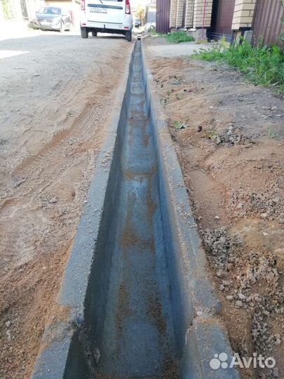 Лоток водоотводный