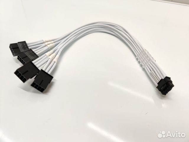 Переходник 12vhpwr 16 pin 12+4 на 4х8 - RTX4090 купить в Москве ...