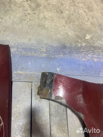 Крылья передние chevrolet lanos