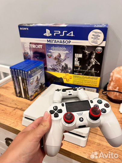 Ps4 slim с играми