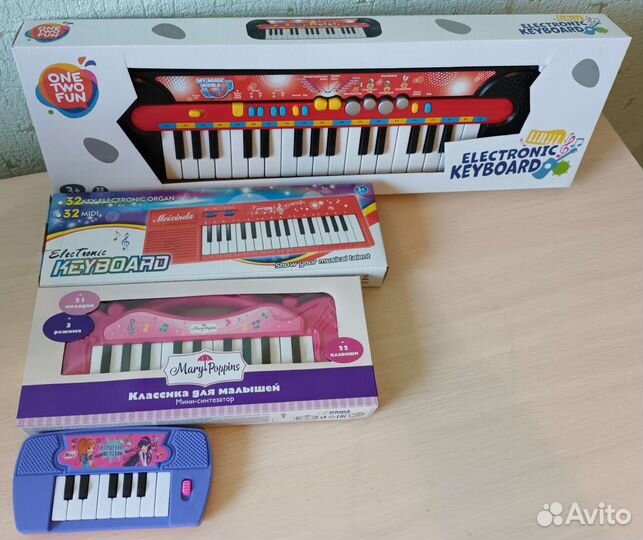 Детский синтезатор новый
