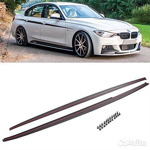 Лезвия порогов м перфоманс бмв ф30 ф10