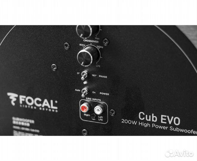 Focal Cube Evo Black