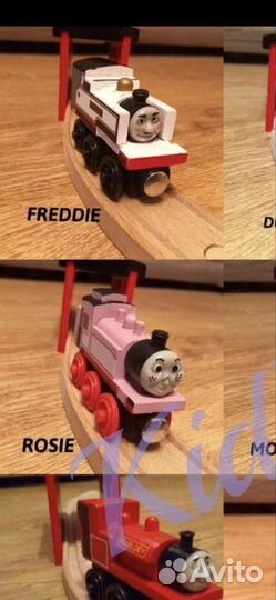 Паравозик Томас деревянный