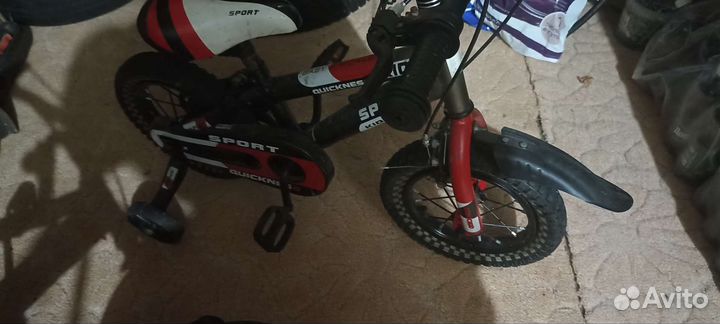 Велосипед с ручкой