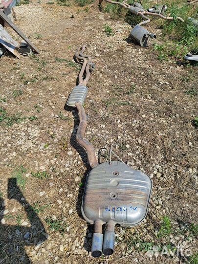 Глушитель на BMW E60