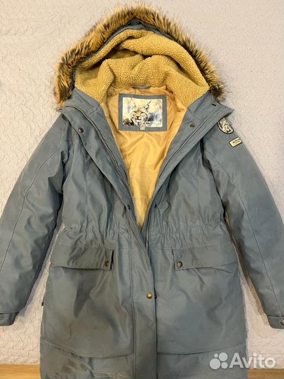 Куртка зимняя парка для девочки 164