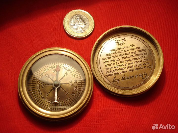 Военно Морской Флот Англия Компас вмф Редкий 1862