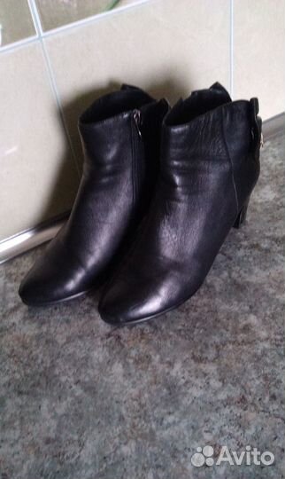 П/сапожки /кожа