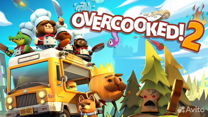 Overcooked + Overcooked 2 PS4 & PS5